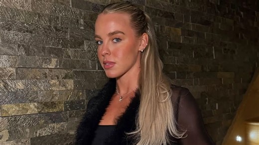 Keely Hodgkinson stuns in see-through outfit as fans get peek into Xmas celes