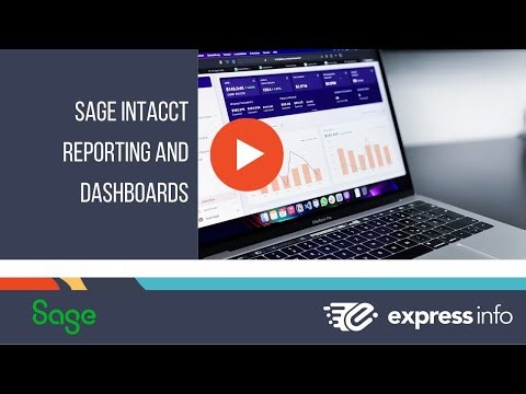 Sage Intacct Reporting and Dashboards