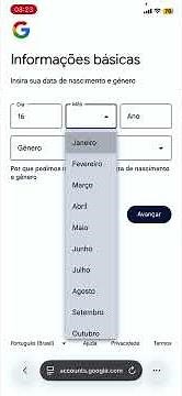 Como Criar um Gmail Pelo iPhone (Muito Fácil)