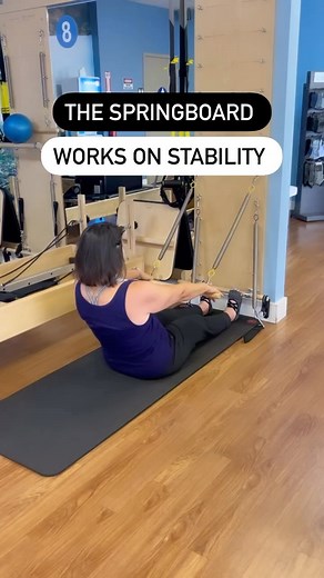 The springboard is a great way to challenge your body! It is not as...