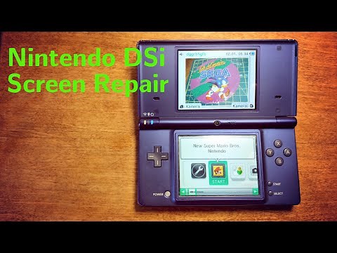 Nintendo DSi TOP SCREEN REPAIR - What a nightmare!!