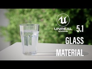 How to make Glass Material in Unreal Engine 5.1, Path Tracing recommended | TUTORIAL