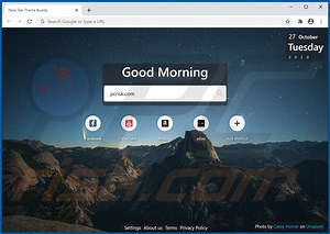 New Tab Theme Buddy Browser Hijacker