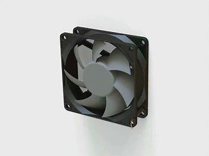 solidworks visualize电脑散热器渲染动画