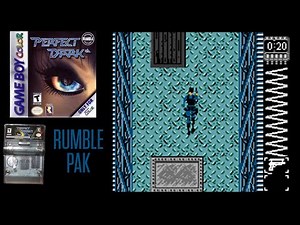 Perfect Dark (GBC) - see the RUMBLE PAK!