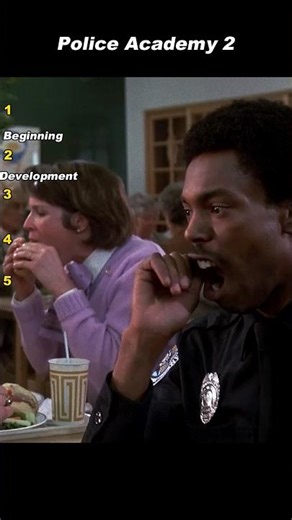 Hilarious Prank at Dinner — Larvell Jones’ Sound Effects Steal the Scene | Police Academy 2 (1985)