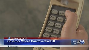 Governor vetoes bill that would have ended AT&T landline requirements
