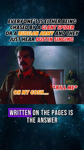 Everyone’s reaction to Dustin and Suzie singing NeverEnding Story! • • • • • #strangerthings #strangerthings4 #strangerthings5 #vecna #eleven #milliebobbybrown #netflix #eddiemunson #theupsidedown #hawkins #steveharrington #demogorgon #mikewheeler #willbyers #dustinhenderson #lucassinclair #hopper #maxmayfield #strangerthingsedit #movies #movie #marvel #dcuniverse #mcu #tv #tvshow | Yanni’s Nerdverse