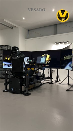 Vesaro Flight Simulator - Motion Testing - #Vesaro #flightsimulator #flight #motion | Vesaro