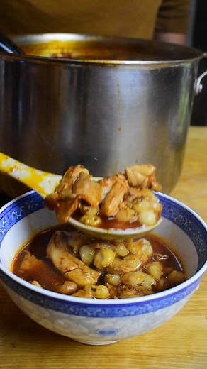 Easy Chicken Pozole Rojo Recipe