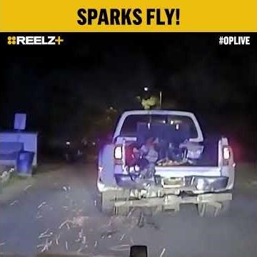 Sparks Fly During Crazy Night Chase