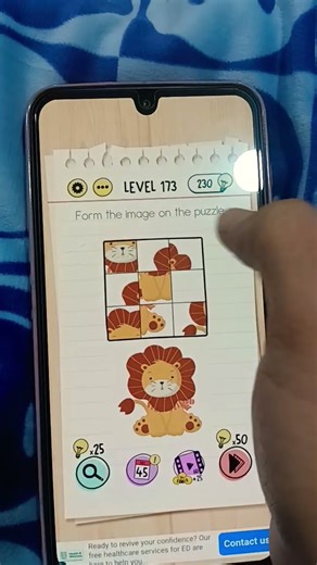 Brain test🧠 puzzle solve series level 173.