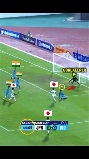 JAPAN SHOCKED! India 2-2 Japan! 🇮🇳⚽#shorts #football #indianfootball #japan
