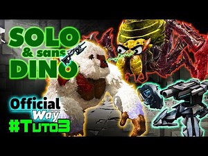 HOW TO UNLOCK TEK WITHOUT DINOS AND SOLO! OFFICIAL WAY: ARK TUTORIAL Ep3