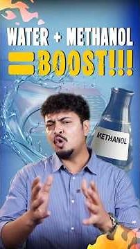 Water + Methanol = BOOST 🔥🔥 #cars24