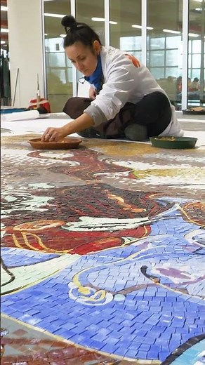 Artistic Mosaic in the Making | SICIS Italian Craftsmanship