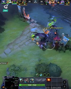 Roshan is also confused with the new map. 🤣 #Dota2 | GosuGamers Dota 2