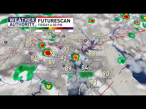 LIVE RADAR | Tracking storms across Maryland