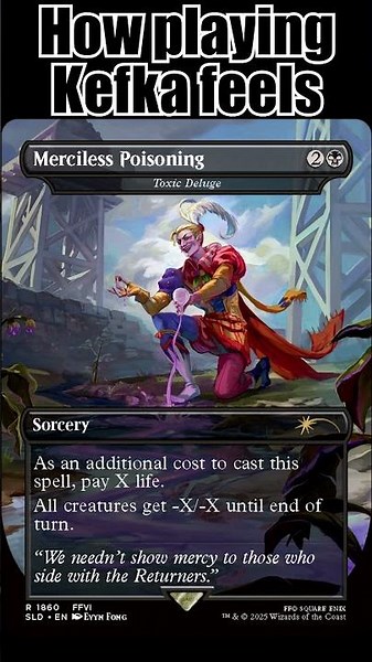 Kefka in #magicthegathering #magic #mtgcommander #MTGEDH #mtgfinalfantasy #mtg