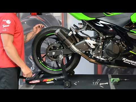 Kawasaki Ninja 400 Exhaust Install