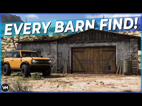 Forza Horizon 5 | All 14 Barn Find Locations!