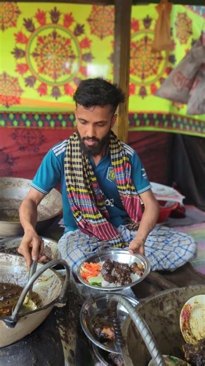 Such food for 340 taka 😱 If you don't believe me, try it! #recipevideo #kalavuna #food
