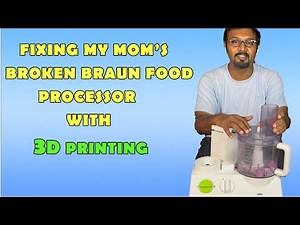 Fixing Broken Braun FX 3030 Food Processor DIY
