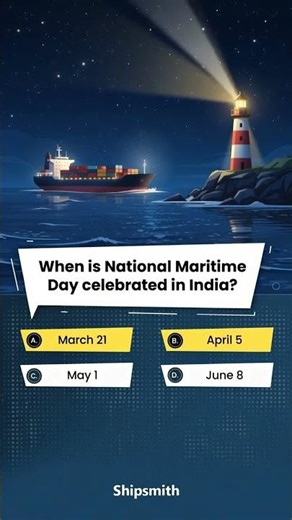 National Maritime Day India Quiz: Test Your Knowledge 🇮🇳⚓