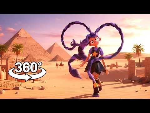 Lily Lovebraids LOST in Egypt! 😱 | Poppy Playtime 5 360° VR 4K
