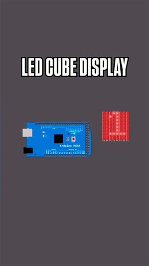 Led Cube with Arduino #arduino