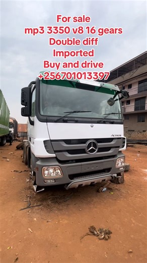 For Sale: Mercedes Actros MP3 V8 Truck with 16 Gears