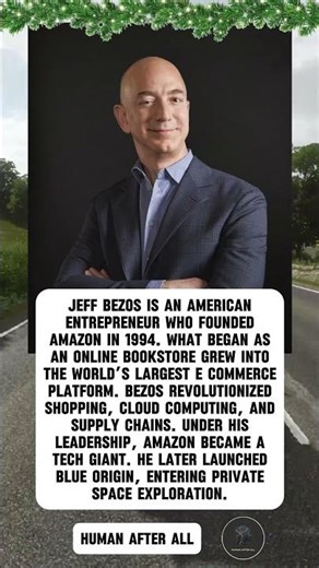 Jeff Bezos’ Creation of Amazon and Transformation of Online Shopping#jeffbezos #facts