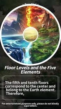 [Feng Shui] Floor Levels and the Five Elements #fengshui #fengshuirules #fengshuitips #goodluck