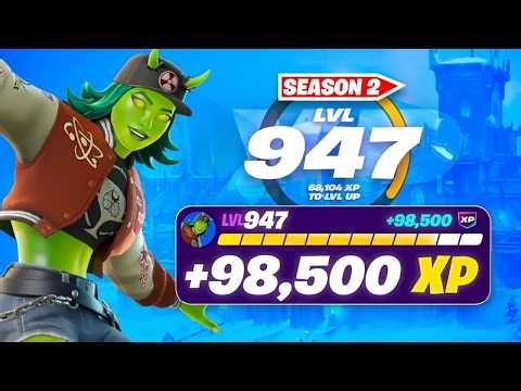 NEW *BEST* NO TIMER Fortnite XP MAP How To LEVEL UP FAST in Fortnite Chapter 7 SEASON 2! (BROKEN XP)