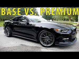 Differences Between a Premium Mustang GT & Base Mustang GT...Worth The Money??