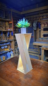 917K views · 14K reactions | วางกระถาง #diy #woodworking #woodidea #projects #ตกแต่งภายใน #ตกแต่งห้อง #งานไม้ #งานdiy | Lam Alif งานไม้ | Facebook