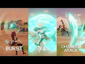 Shikanoin Heizou Gameplay Elemental Burst, Skill, Charged & Normal | Genshin Impact 2.8