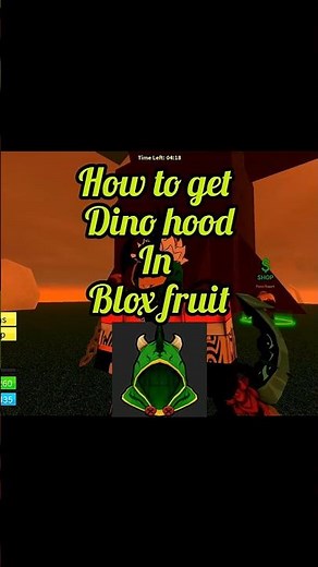 how to get dino hood in blox fruit #roblox #bloxfurit #classicroblox #grannyroblox