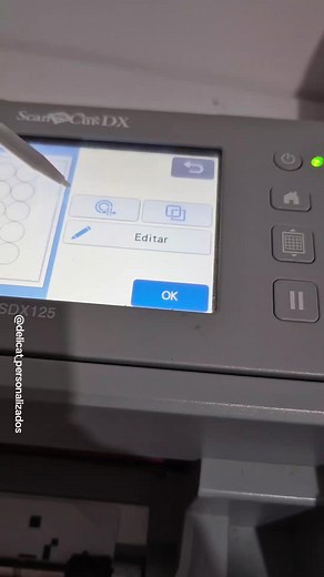 Configuração da SDX125 para Cortes em Papel e Adesivo