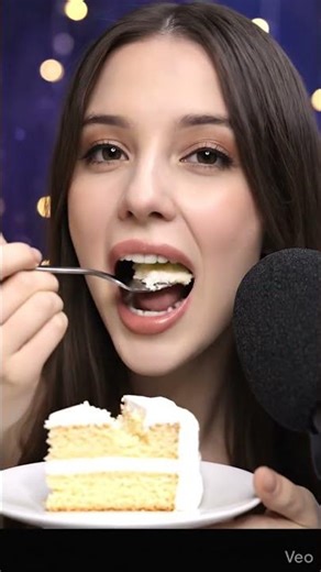 ASMR Eating Soft Creamy Cake 🍰 | No Talking | Relaxing Sounds