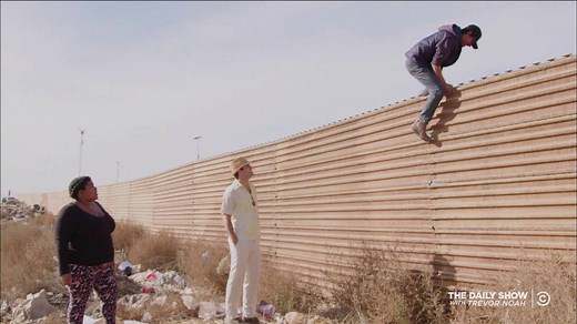 1.2M views · 10K reactions | Michael Kosta and Dulcé Sloan take a team-building trip to Mexico to learn about Trump’s proposed border wall. | The Daily Show | Facebook