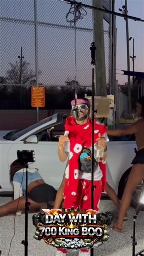 Day With 700 King Boo Behind the Scenes Live On The Block