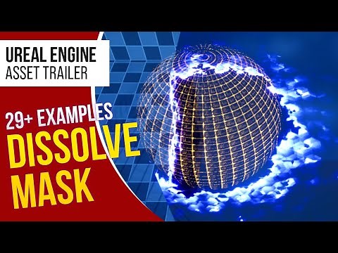 UE5 l Dissolve Mask Material Pack l Unreal Engine 5 (Trailer)