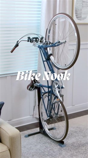 Cycling Storage Hack Bike Nook Stand #storage #home #bike #cyclingtips