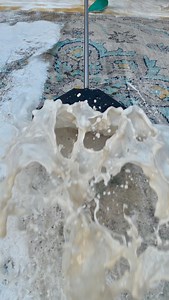 27K views · 261 reactions | It took 6 guys to remove this rug from under a marble made dining table ‍ #asmr #cleaning | C3 Laundry Services | Facebook