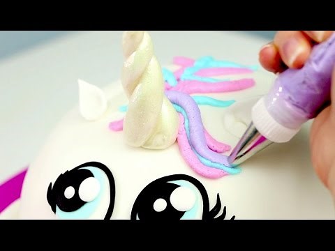 DIY Rainbow UNICORN CAKE!