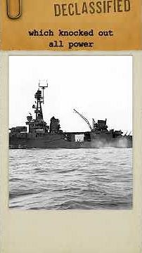 The Cruiser That Took Six Torpedoes, USS Chicago | #history #shorts #foryou #ww2