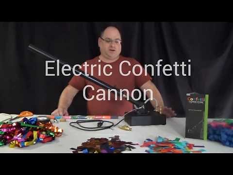 Electric Confetti Cannon Instructions