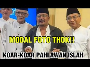 TERBUKTI THO!! KALO ADA KABEB RUWET URUSANE!! MODAL FOTO GANDENG TANGAN THOK!!