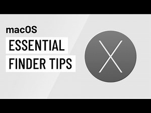 macOS Basics: Essential Finder Tips